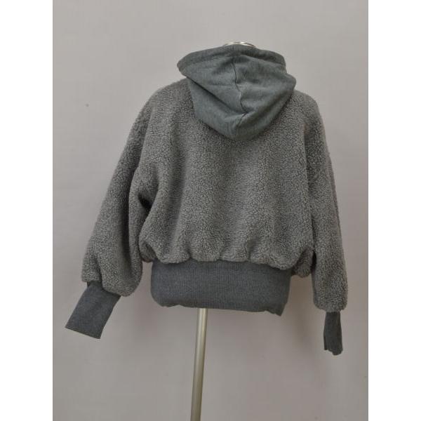 アリシアスタン ALEXIA STAM フリースパーカー フーディー Fサイズ  