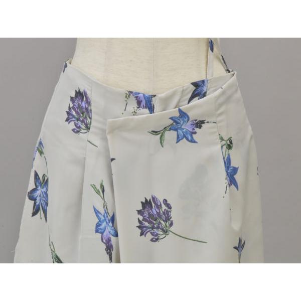 ウジョー Ujoh 花柄 パンツ グレーベージュ 2サイズ レディース  