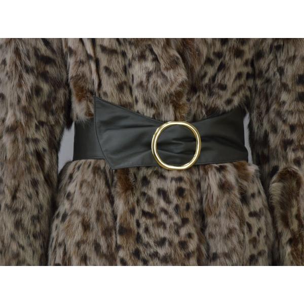 Lois CRAYON レオパード М ヒョウ柄ラビットファー ジャケット 美品