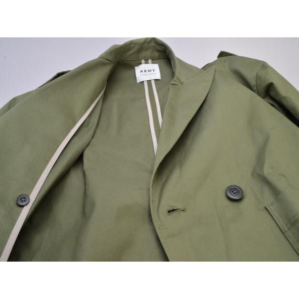 アッパーハイツ upper hights ARMY THE SKYACE トレンチコート 36DA120  