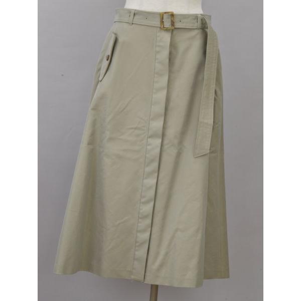 SCAPA スキャパ スカート 40サイズ ベージュ レディース e_u F-L6832  