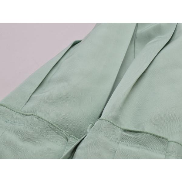 フォクシー FOXEY シルク ワンピース 40サイズ グリーン レディース 