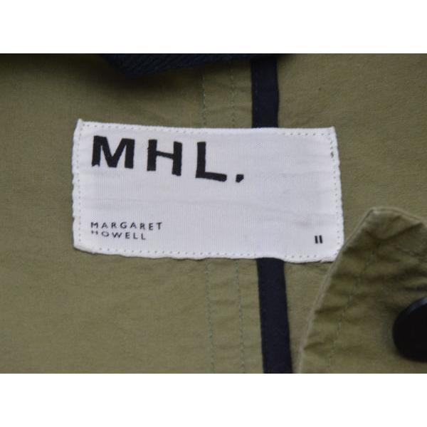 MHL. エムエイチエル マーガレットハウエル ステンカラーコート MHL. エムエイチエル マーガレットハウエル ステンカラーコート