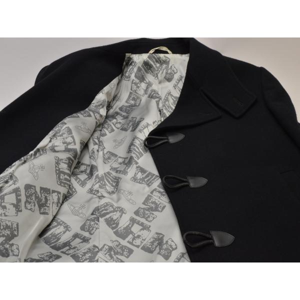 Vivienne ヴィヴィアンウエストウッド コート ダッフル ブラック Vivienne Westwood ヴィヴィアンウエストウッド MAN ジャケット