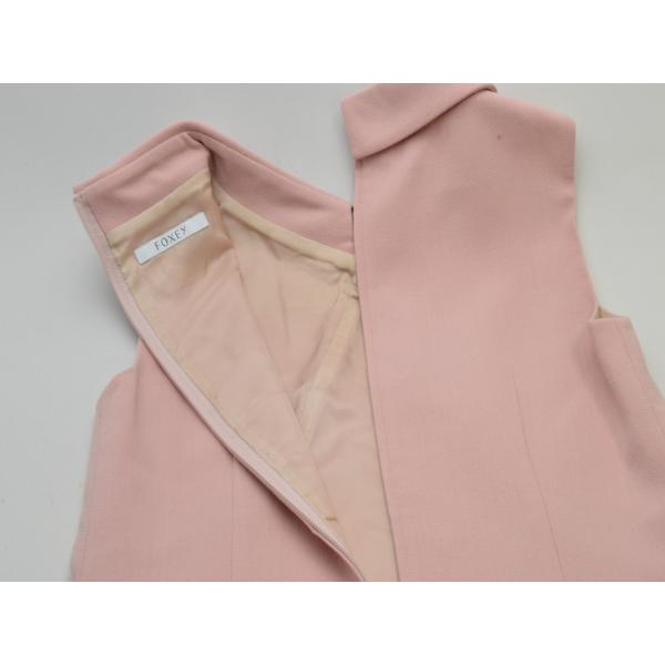 FOXEY フォクシー Modern Garconne ノースリーブ ワンピース 38