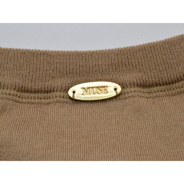 美品Deuxieme Classe loose fabricニット Deuxieme Classe ドゥーズィエムクラス MUSE de ニット Double