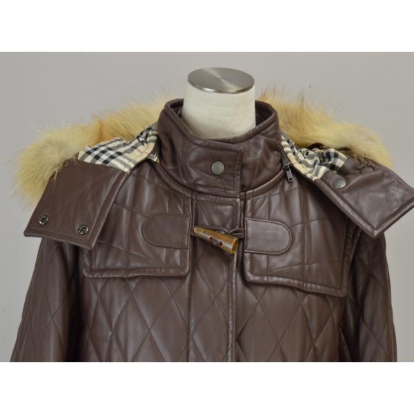BURBERRY バーバリー LONDON ムートンレザーダッフルコート BURBERRY バーバリー LONDON ムートンレザーダッフルコート