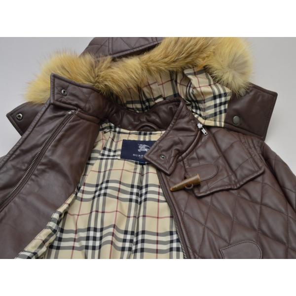 BURBERRY バーバリー LONDON ムートンレザーダッフルコート BURBERRY バーバリー LONDON ムートンレザーダッフルコート