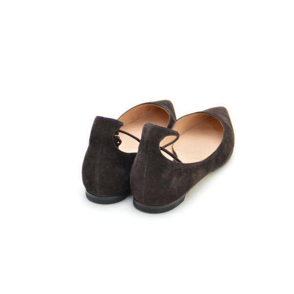 ジャンヴィトロッシ Gianvito Rossi フラットパンプス 37サイズ 