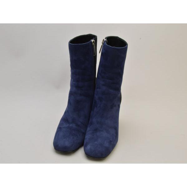 ルチェンティ LUCENTI ショートブーツ スウェード レザー 35.5サイズ  