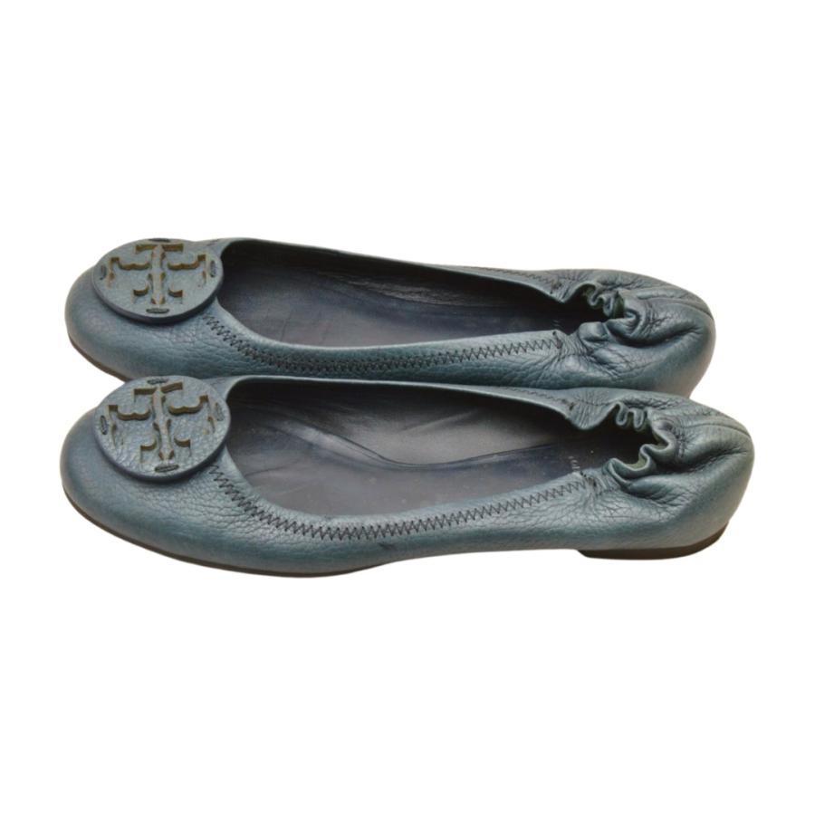 Tory Burch トリーバーチ フラットシューズ 24cm 7M TORY BURCH トリーバーチ フラットシューズ 7Mサイズ ネイビー