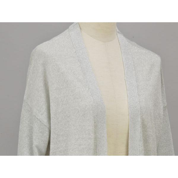 MACPHEE マカフィー トゥモローランド リネン オープンフロントロング  