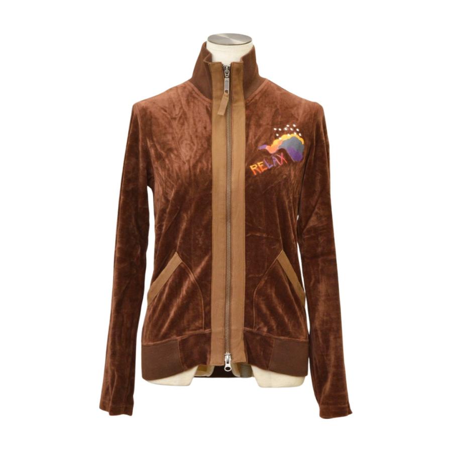 【美品】PS Paul Smith スウェード　ブルゾン　花柄　M オンライン ショッピングファッション - 【美品】PS Paul Smith