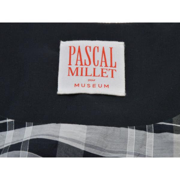 パスカルミレット PASCAL MILLET ワンピース チェック切替 Mサイズ  
