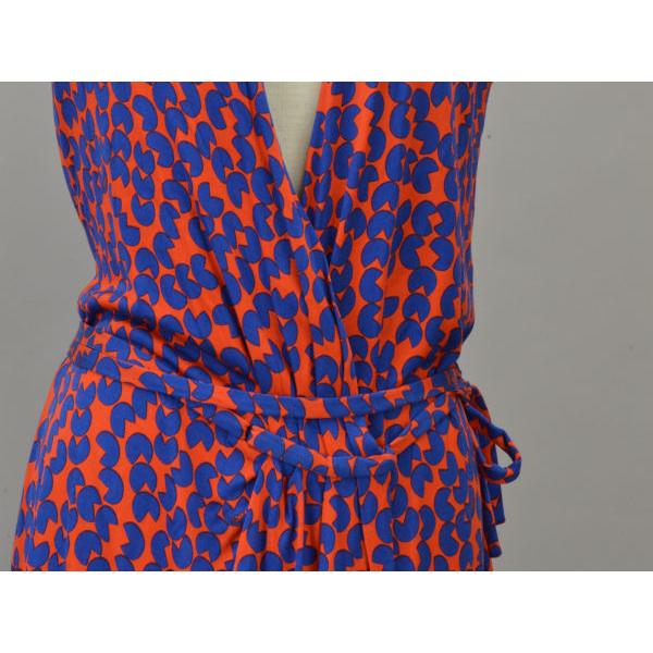 ダイアン【新品】カシュクールワンピ オレンジ 0