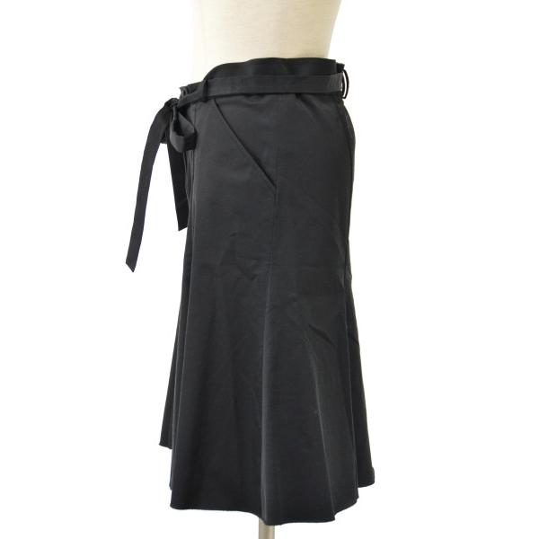 ANTEPRIMA ロング・マキシ丈スカート 黒 2119024D0023 ANTEPRIMA アンテプリマ スカート 38サイズ ブラック レディース