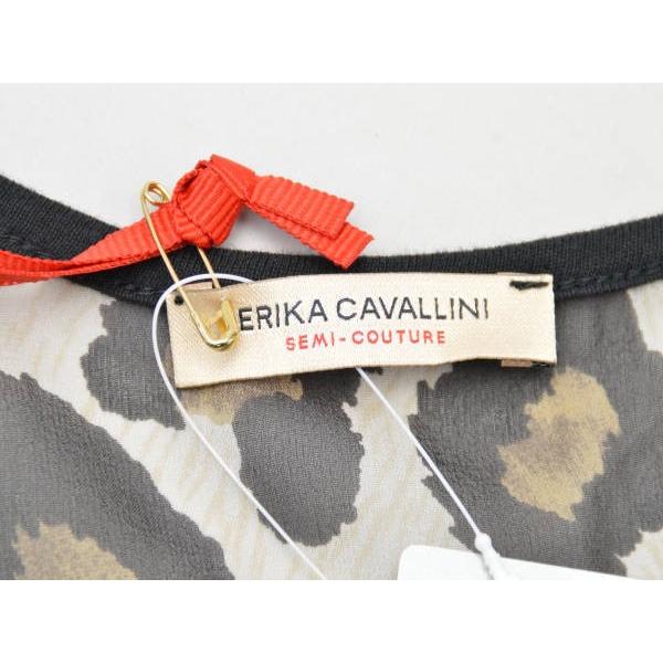 エリカカヴァリーニ ERIKA CAVALLINI 切替カットソー XSサイズ