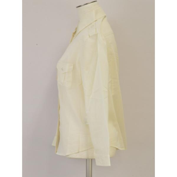 Theory - セオリー　コットンブラウス　イエロー Theory - セオリー コットンブラウス イエローの通販 by uni