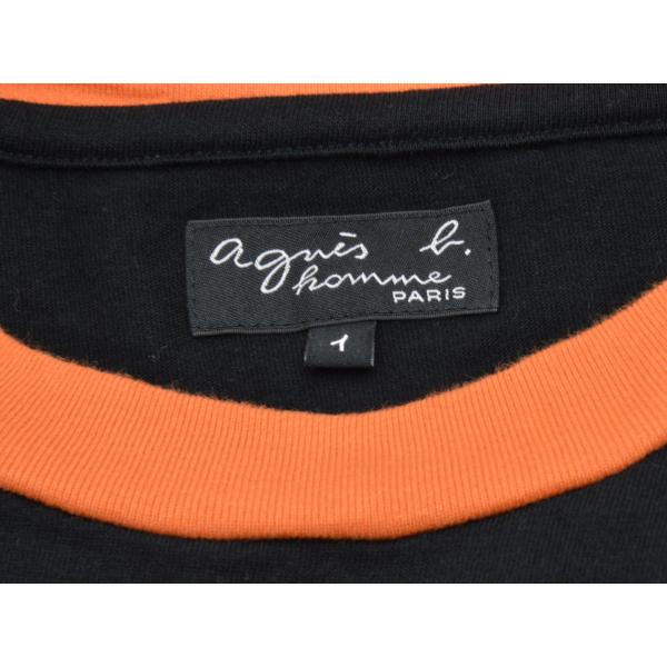 【web限定品】アニエスベー　ロゴTシャツ　半袖　ブラック　ハート SDX6 TS ARENA agnes b． x arena T