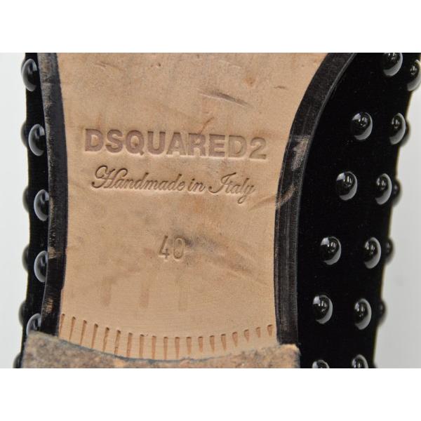 Dsquared2 本革 スタッズローファー キングサイズ イタリア製 Dsquared2 本革 スタッズローファー キングサイズ イタリア製