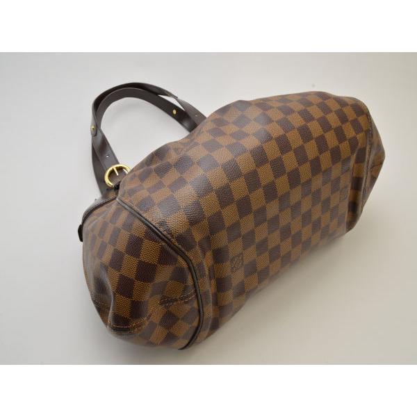 ルイヴィトン LOUIS VUITTON ダミエ システィナPM ハンドバッグ/肩掛けショルダー N41542 エベヌ レディース e_u su_p F-YA315｜ys-trivandrumshop｜03