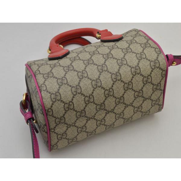 GUCCI グッチ GGスプリーム 2WAY ショルダーバッグ/ハンド ミニ 
