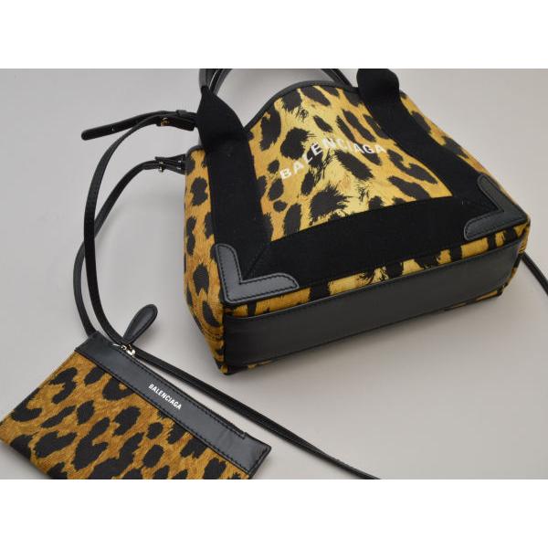 BALENCIAGA バレンシアガ トートバッグ/ハンド ネイビーカバス XS