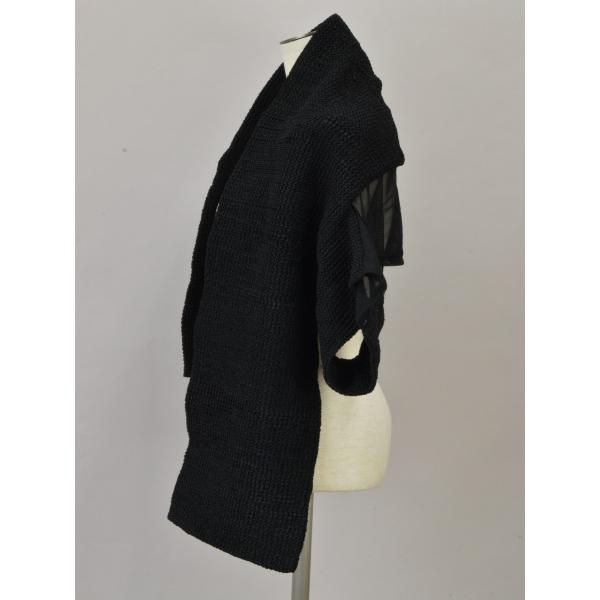 Yohji Yamamoto ヨウジヤマモト アシンメトリー ニットボレロ