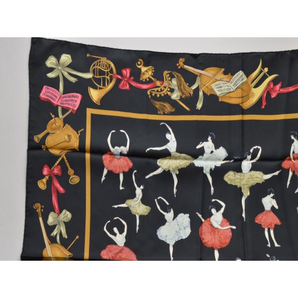 HERMES エルメス カレ90 La Dance バレエの踊り子 スカーフ HERMES エルメス カレ90 La Dance バレエの踊り子 スカーフ