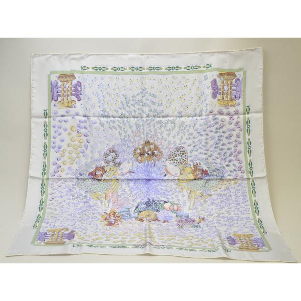 HERMES エルメス カレ90 RENCONTRE OCEANE 大西洋の出会い