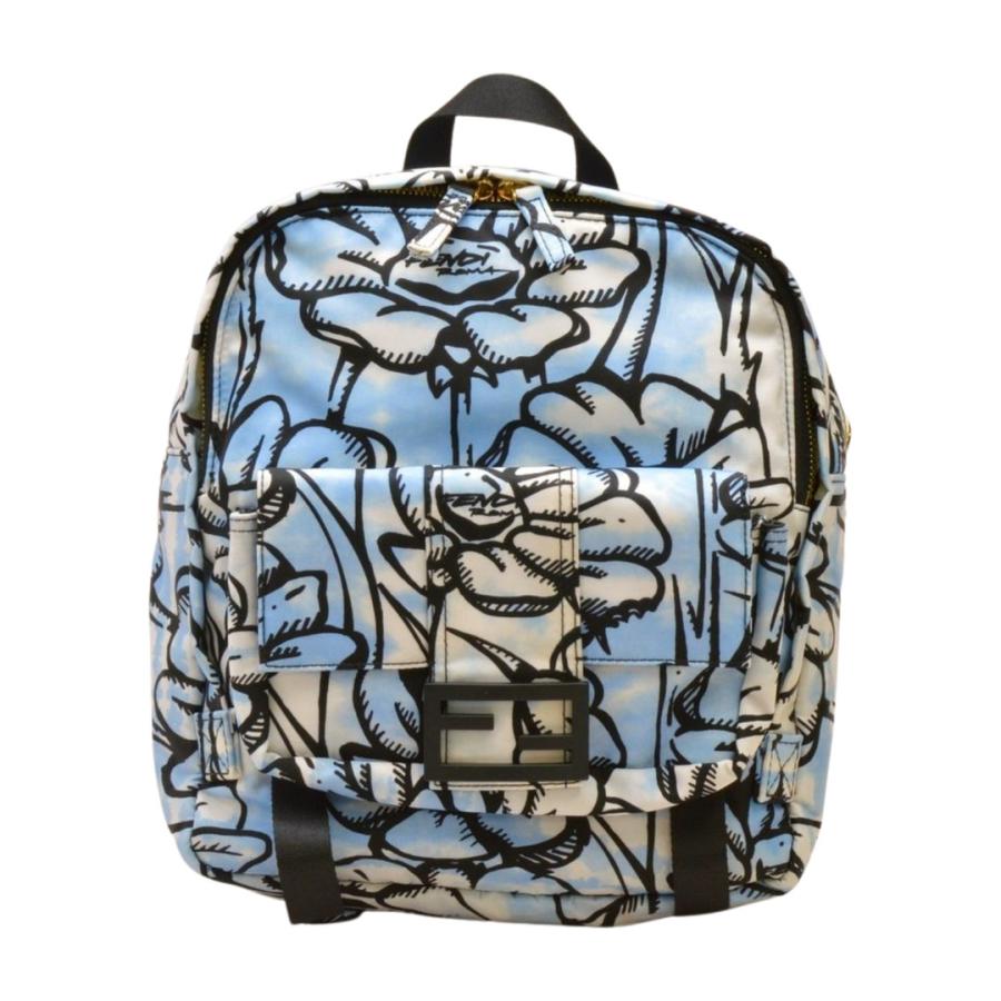 フェンディ FENDI リュックサック バックパック ナイロン レザー FENDI バックパックリュック ナイロン