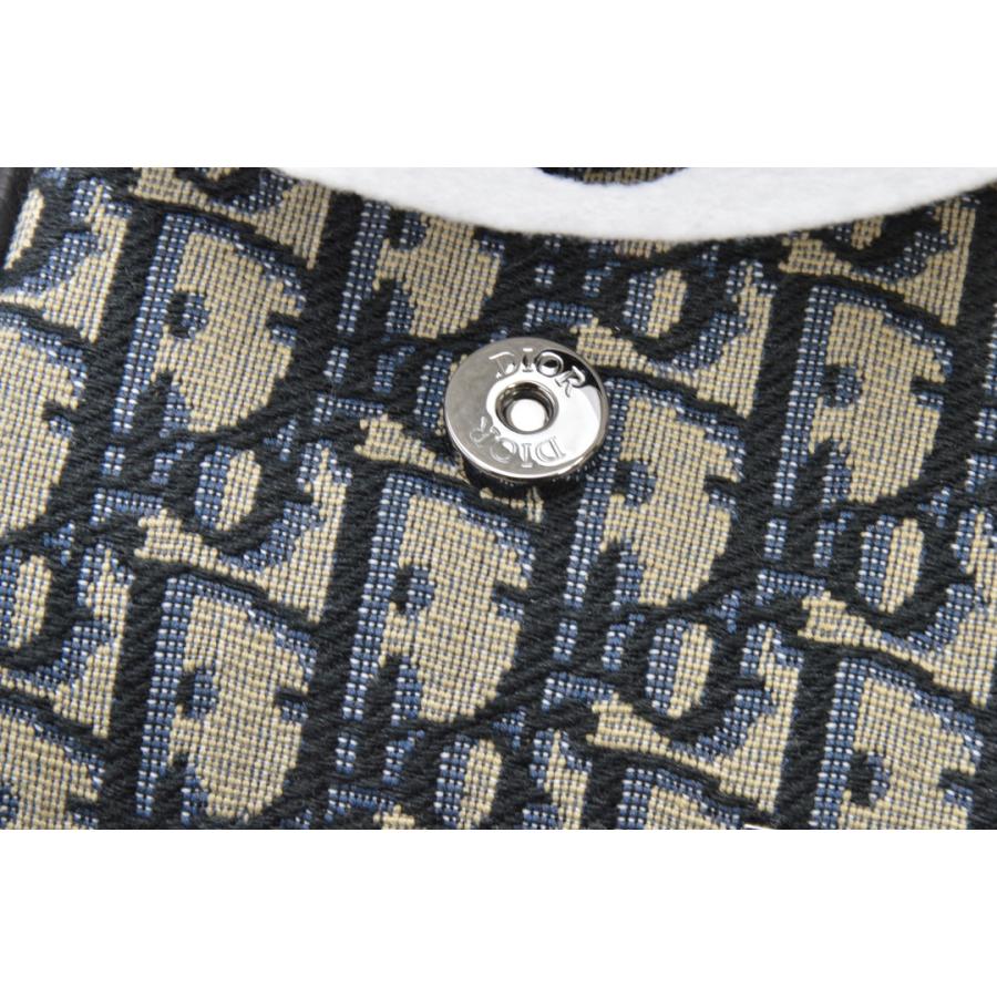 ディオール Dior オブリーク ローラー キャンバス×レザー ショルダー