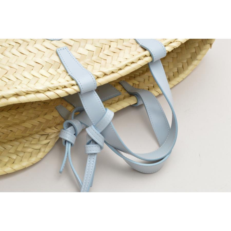 CELINE セリーヌ トリオンフ パニエ ティーン ラフィア レザー