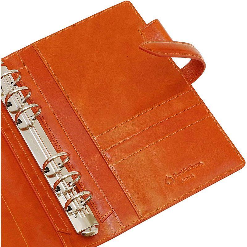 フランクリン・プランナー ラストラスレザー・バインダー ベルト有 コンパクトサイズ 20mm オレンジブラウン 64616 ベルト有 プランナー ラストラスレザー バインダー コンパクトサイズ 20mm オレンジブラウン サイズ