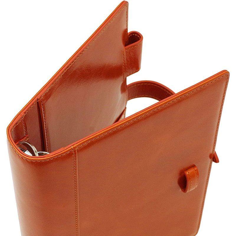 フランクリン・プランナー ラストラスレザー・バインダー ベルト有 コンパクトサイズ 20mm オレンジブラウン 64616 ベルト有 プランナー ラストラスレザー バインダー コンパクトサイズ 20mm オレンジブラウン サイズ