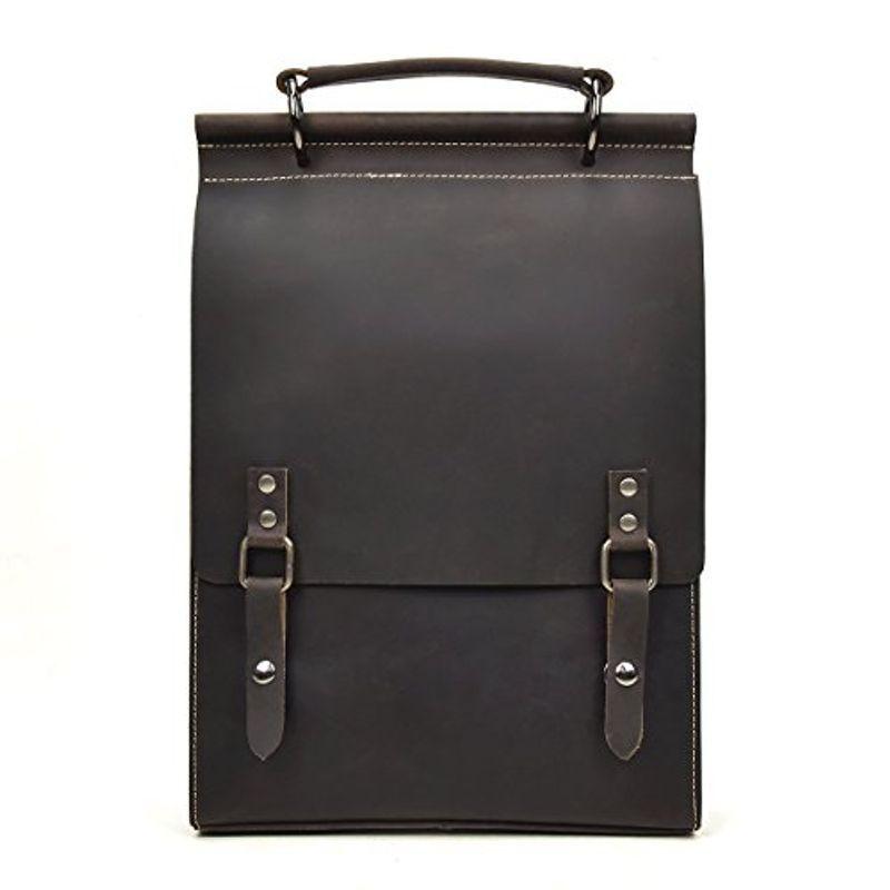 新しいエルメス リュックサック Luufan メンズ 通学鞄 通勤鞄 男女兼用 ディバッグ 牛革 バッグパック 3way 自立可 対応 リュック 本革 ビジネスバッグ