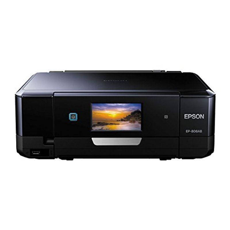 旧モデル エプソン プリンター A4 インクジェット 複合機 カラリオ EP-808AB ブラック 販売売れ済 旧モデル エプソン プリンター インクジェット複合機 カラリオ PX-048A
