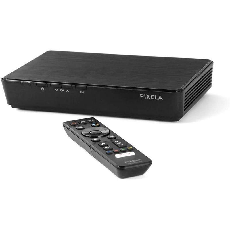 ピクセラ 4K Smart Tuner BS/CS 4K放送対応チューナー PIX-SMB400 mm 4K Smart Tuner BS/CS 4K放送対応チューナー PIX SMB400 Googleアシスタントにも対応し テレビの選局や音量調整なども音声で操作できます 約230