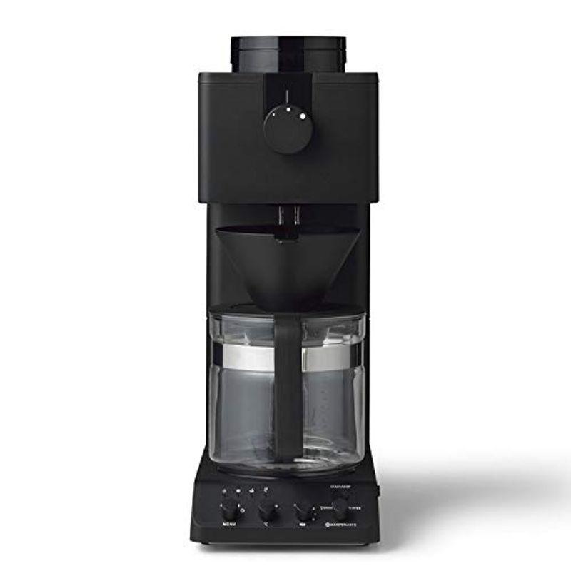 男女兼用ツインバード 全自動コーヒーメーカー ミル付き 蒸らし 湯温