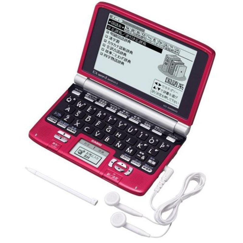 カシオ計算機　電子辞書　Ex-word　XD-SW6500RD　XD-SW6500RD