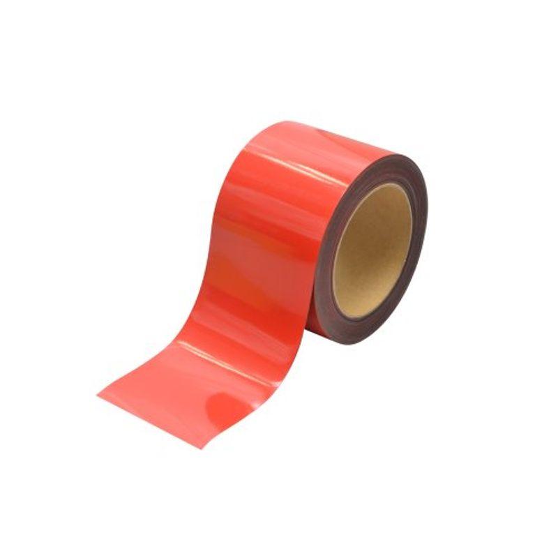 マグエックス　マグネットロール　カラー　100mm×10m　MSGR-08-100-10-R　赤ツヤ