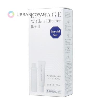 LISSAGE W Clear Effector 40ml 本体&レフィルセット LISSAGE（リサージ） カネボウ Wクリアエフェクター レフィル セット