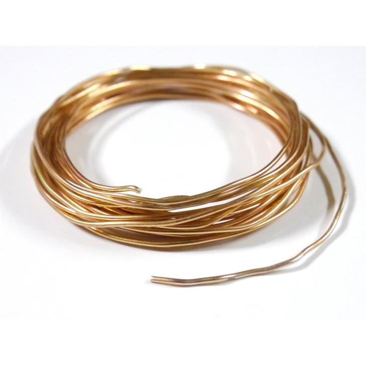 アーティストワイヤー カッパーワイヤー 径約1 5mm 約4m ブロンズ カラーアルミワイヤー ワイヤークラフト材料 ビーズ手芸 副資材 Ap 紗や工房 Yahoo 店 通販 Yahoo ショッピング