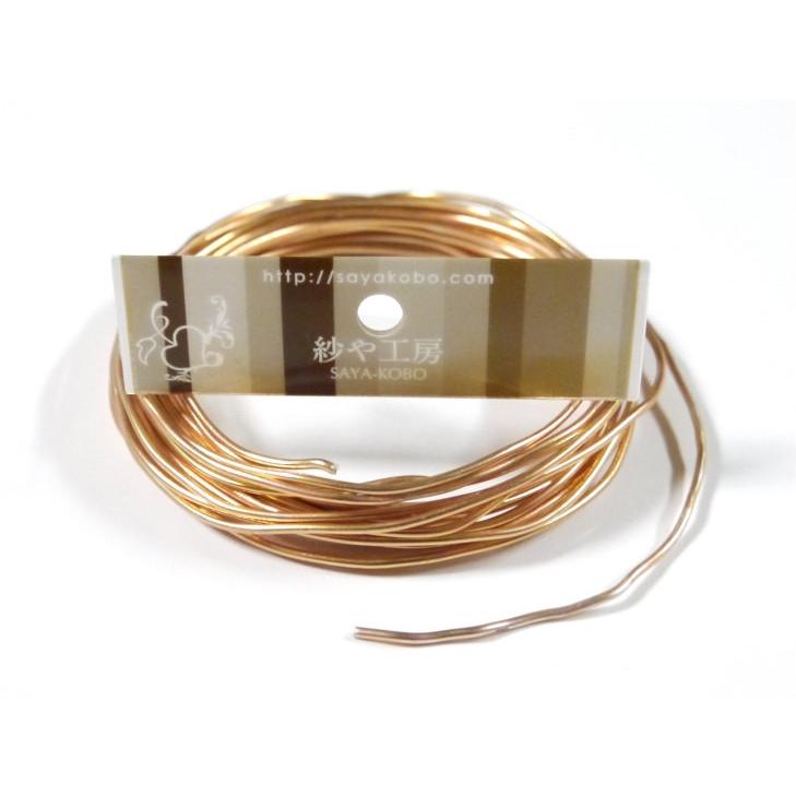 アーティストワイヤー カッパーワイヤー 径約1 5mm 約4m ブロンズ カラーアルミワイヤー ワイヤークラフト材料 ビーズ手芸 副資材 Ap 紗や工房 Yahoo 店 通販 Yahoo ショッピング