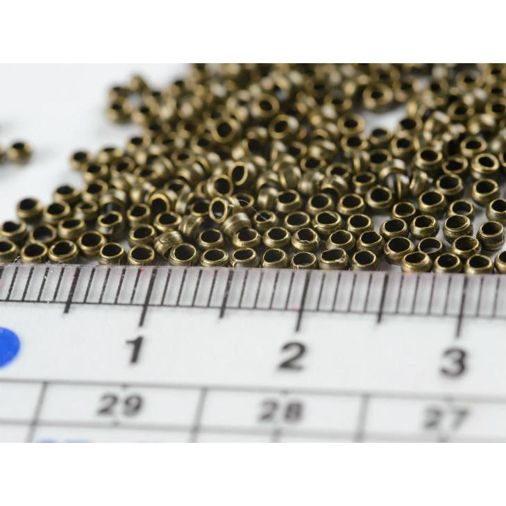 カシメ玉 アンティークゴールド 2mm 約1000個 1000ヶ つぶし玉 エンドパーツ 留め具 接続金具 ビーズ資材 約0.2cm  アクセサリーパーツ パーツ :ap002738:紗や工房 Yahoo!店 - 通販 - Yahoo!ショッピング