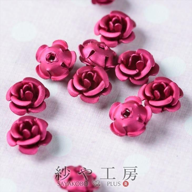 高品質アルミバラ メタルカラー(径約6mm)約10個 マゼンタ 通し穴付き 1穴 花 ばら 手芸材料 デコ ネイル :ap003767:紗や工房 Yahoo!店 - 通販 - Yahoo!ショッピング 高品質アルミバラ メタルカラー(径約6mm)約10個 マゼンタ 通し穴付き 1穴 花 ばら 手芸材料 デコ ネイル :ap003767:紗や工房 Yahoo!店 - 通販 - Yahoo!ショッピング
