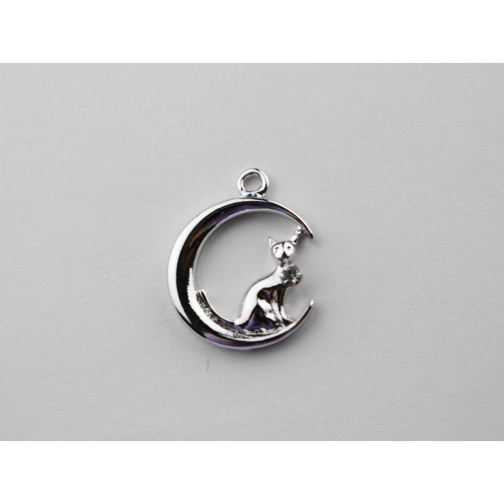 三日月雑貨 316L サージカルステンレス ミニ 三日月 チャーム 1個 チャーム