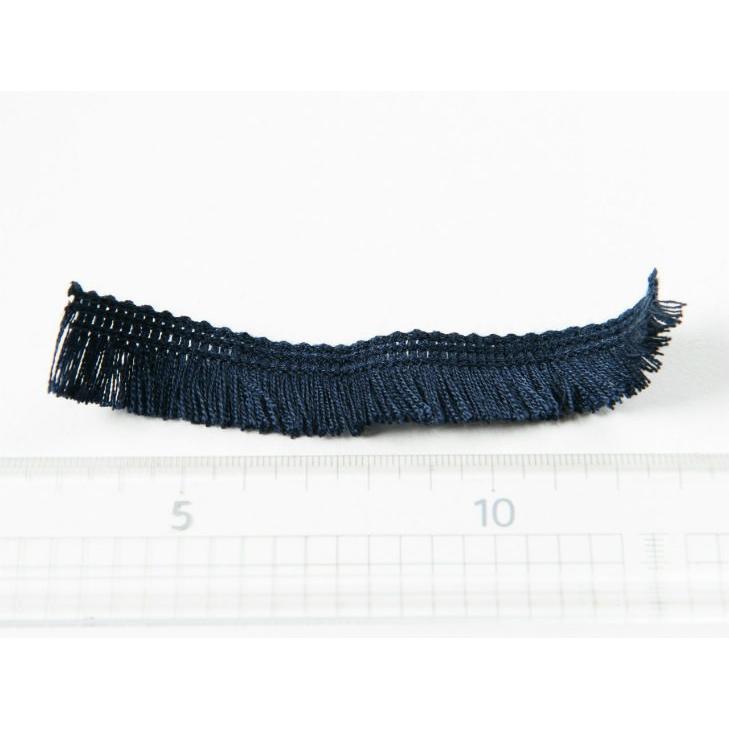 フリンジレース 幅約18mm ネイビー 約50cm テープ リボン タッセル 手芸材料 裁縫 ハンドメイド 服飾雑貨|ysayakobo|02