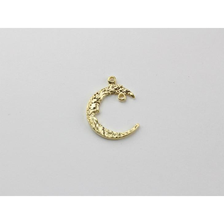 チャーム 月の神様 2カン付 ゴールド 26mm 1個 1ヶ ムーン 三日月 横顔 童話 アクセサリーチャーム 約2 6cm アクセサリーパーツ パーツ Ap 紗や工房 Yahoo 店 通販 Yahoo ショッピング