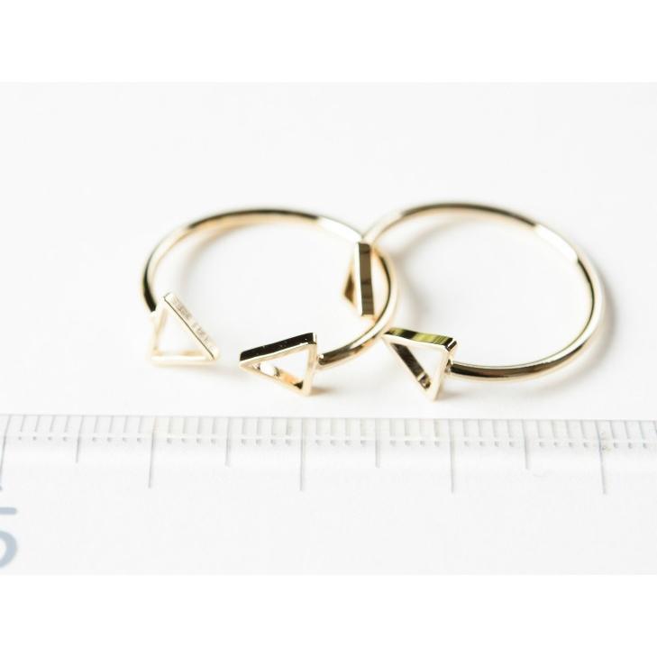 即日発送 レジンフレーム付きリング真鍮製 ダブル三角形 ゴールド 2個 指輪金具 フォークリング 空枠 Ap 紗や工房 Yahoo 店 通販 Yahoo ショッピング